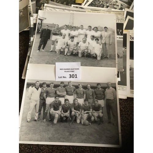 301 - Football : Dagenham FC a massive collection of original photos inc FA Amateur Final, League mostly 1... 