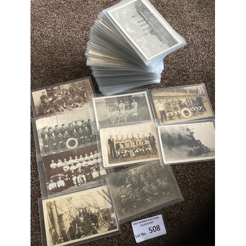 508 - Postcards : Military - shipping collestion of cards - includes some far east cards (tours), ships et... 