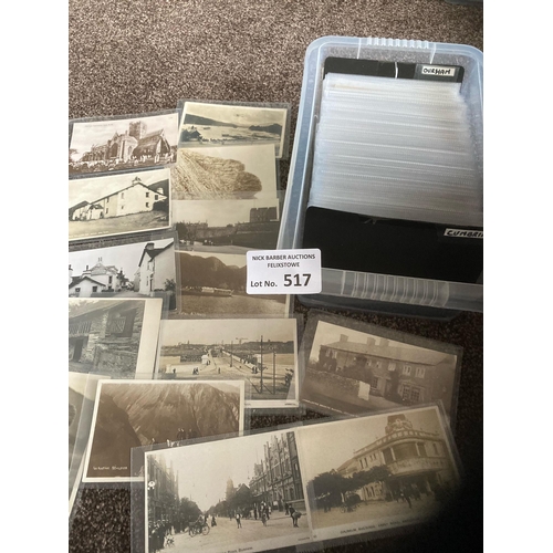 517 - Postcards : Cumbria/Durham collection mostly Cumbria 250+ cards ex dealers stock many well priced - ... 