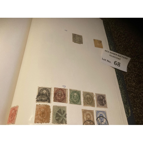 68 - Stamps : World collection in 6 albums vintage lot much early from many countries inc GB penny blacks... 