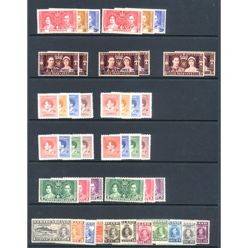 78 - Stamps : COMMONWEALTH OMNIBUS Dealer's stock incl. 1937 Coronation, Victory, 1949 UPUs, 1953 Coronat... 