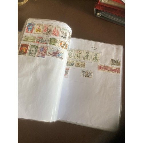 83 - Stamps : France - nice folder well populated mostly used with a cat value of over £2000