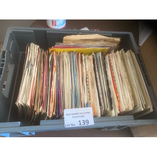 139 - Records : crate of 160+ 7