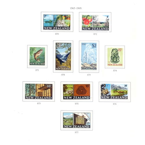 23 - Stamps : New Zealand  fine QE Collection in One Country album with good range of Health Miniature sh... 