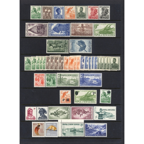 24 - Stamps : Br.Commonwealth (mainly) in 10 Albums/Stockbooks  much useful material incl.      Stockbook... 