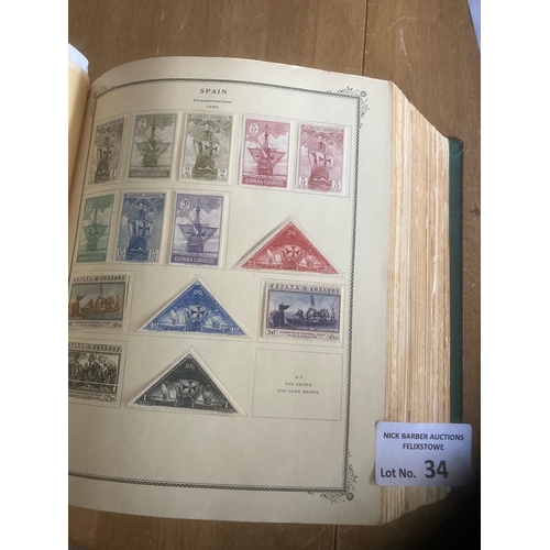 34 - Stamps : Spain & colonies - huge collection in Scott speciality album