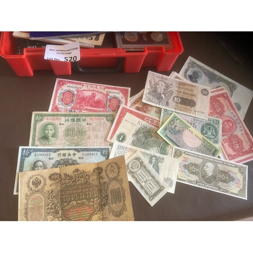 520 - Collectables : Coins - great collection in 2 boxes several crowns, sets, CI, GB etc plus a bunch of ... 