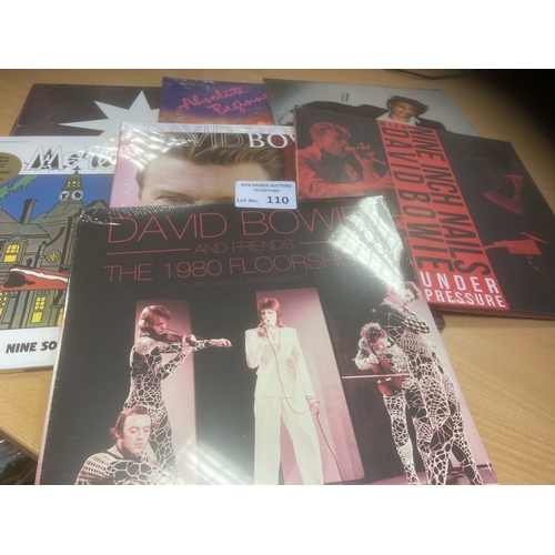 110 - Records : DAVID BOWIE - collection of albums 180g new albums all sealed - fine condition (7)