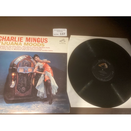 137 - Records : CHARLIE MINGUS - Tijuana Moods US issue jazz albums late 1950s LPM2533 vinyl/sleeve both f... 