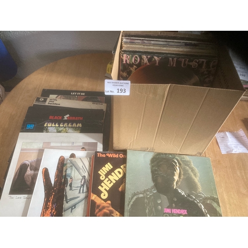 193 - Records : 30+ Classic Rock albums inc Beatles, Hendrix, Black Sabbath etc