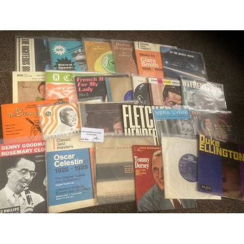 4 - Records : A case of mostly EP's - good selection of Jazz plus others - interesting lot (37)