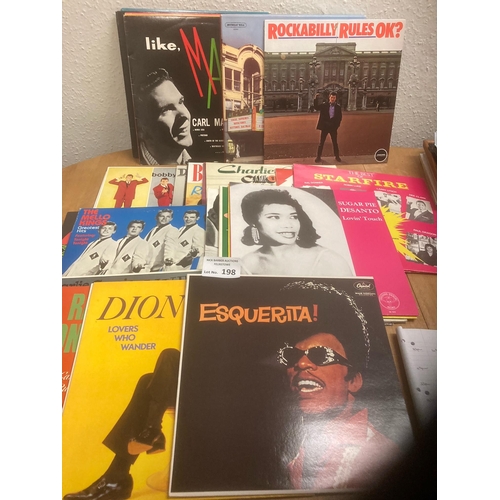 198 - Records : 30+ Doowop/Rock n Roll albums in excellent cond