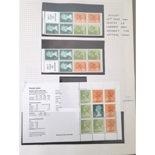 7 - Stamps : Great Britain Early to modern accumulation in 6 Albums/,Stockbooks  a boxfile, Millennium Y... 