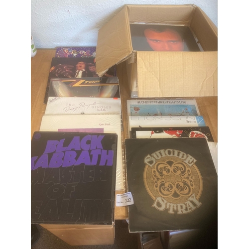 122 - Records : Albums great condition collection of albums inc AC/DC, Black Sabbath, Suicide Stray etc (4... 