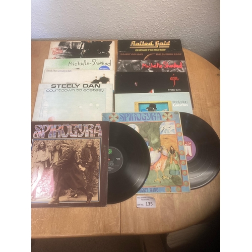 135 - Records : Nice collection of albums inc Steely Dan, Spyragyra, Rolling Stones etc - nice lot great c... 