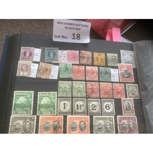 18 - Stamps : Commonwealth A-Z QV onwards - some nice items inc Bahamas, Ceylon, many upu sets, mint - lo... 