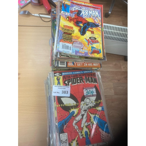 383 - Comics : Spiderman - Marvel issue comics various modern issues 1990s (93) Peter Parker The Spectacul... 