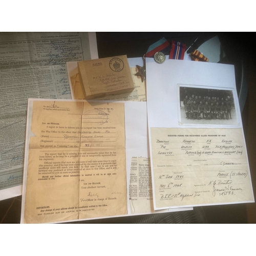 554 - Collectables : Militaria WW11 Fascinating collection of prisoner of war items inc magazines various ... 