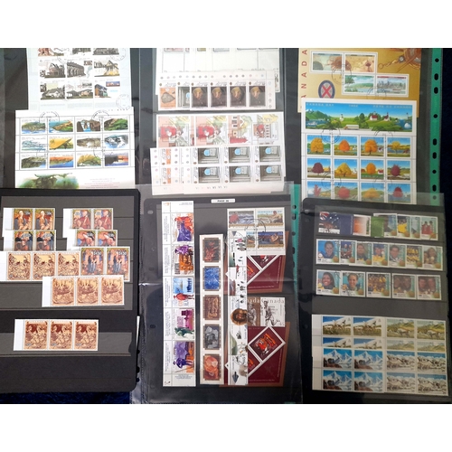 56 - Stamps : Two Ring Binders  Commonwealth and Foreign Mainly UMM with strength in the Former See Scans... 