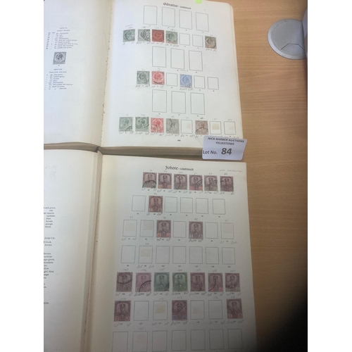 84 - Stamps : New Imperial albums x2 with British Commonwealth, only earlies, remaindered but still plent... 