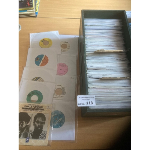 118 - Records : Soul/Funk crate of 7