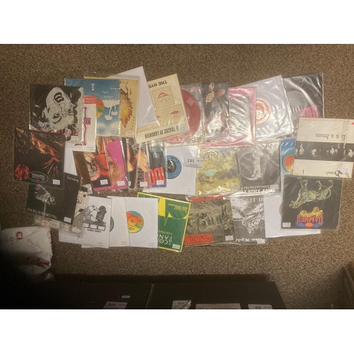 161 - Records : Punk collection of 35+ 7