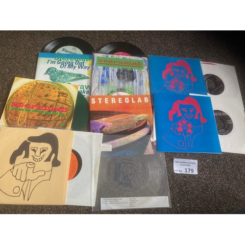 179 - Records : STEREOLAB - great collection of 7