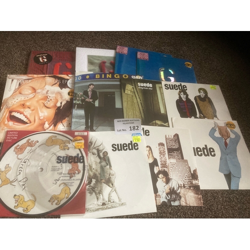 182 - Records : Alt Rock/Brit Pop collection of 7