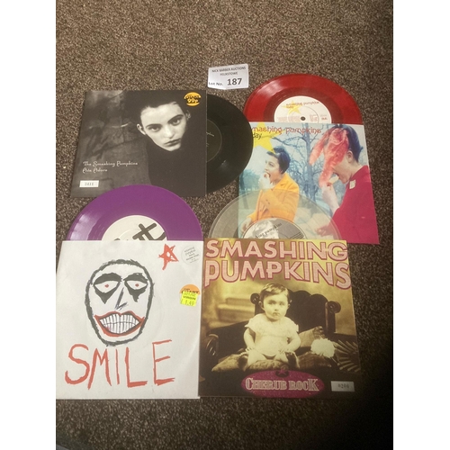 187 - Records : SMASHING PUMPKINS collection of 7