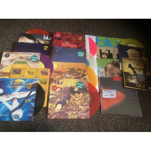 191 - Records : BLUR - a brilliant collection of great condition 7