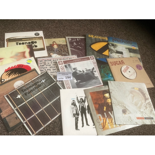 194 - Records : Indie Rock super collection of 7