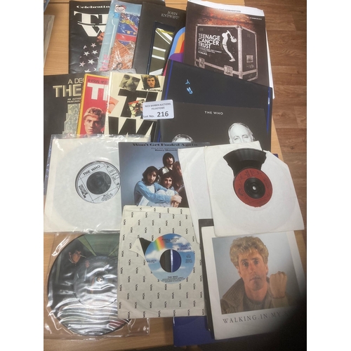 216 - Records : The Who - great collection of 7