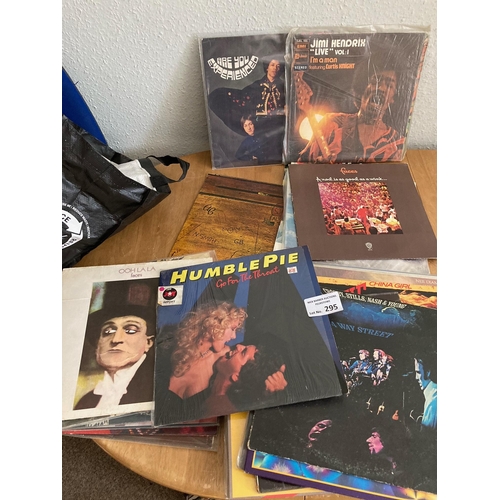 295 - Records : 30+ Classic Rock albums inc Jimi Hendrix, Rolling Stones, Humble Pie etc