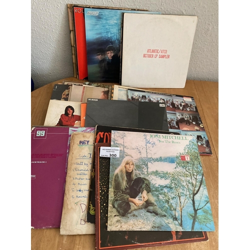 300 - Records : 30+ Rock albums inc R. Stones, Genesis, Dylan etc