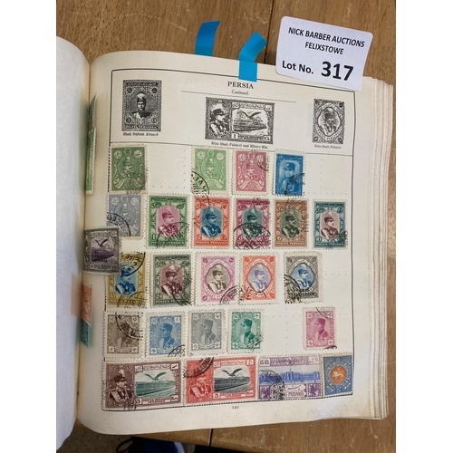 317 - Stamps : Criterion vintage album well filled with world cllxn 1000s - great condition