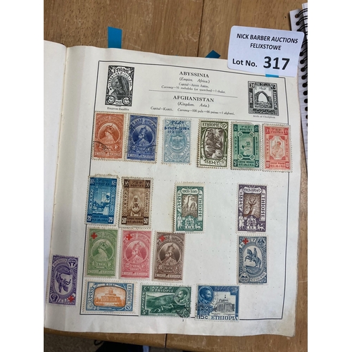 317 - Stamps : Criterion vintage album well filled with world cllxn 1000s - great condition