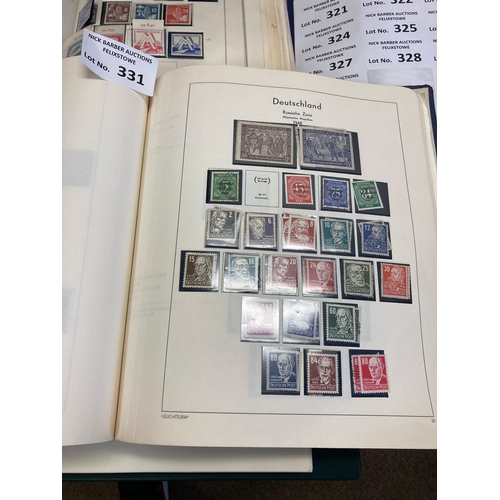 331 - Stamps : GERMAN & STATES - large accumulation in 6 albums mint/used vast catalogue value