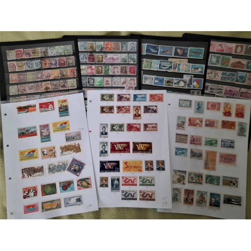 392 - Stamps : FAR EAST Selection of China,Taiwan, North Viet Nam, Viet Nam Etc., On album Pages and Cat s... 