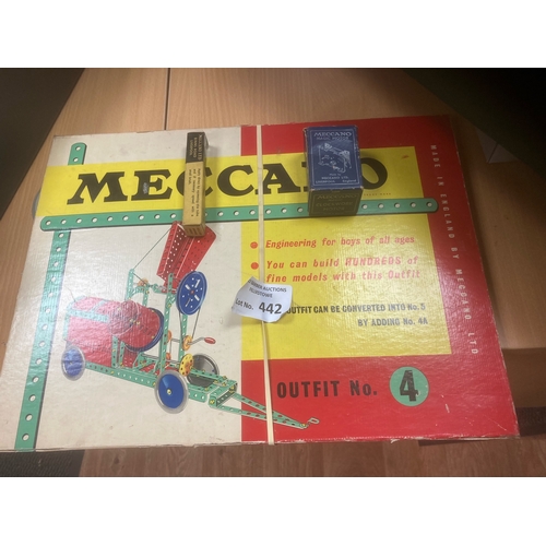 442 - Diecast : Triang Minic motorways box M1524 & extras bus, boat, caravan - all boxed plus Meccano set ... 