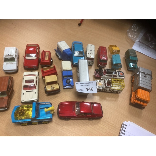 446 - Diecast : Collection of play-worn models inc Corgi, Tour de France, Longleat etc - nice lot