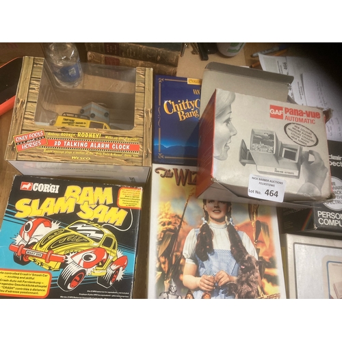 464 - Diecast : Mixed lot inc Ram Slam Sam , Only Fools & Horses & other items stylophone, 2X Spectrum vie... 