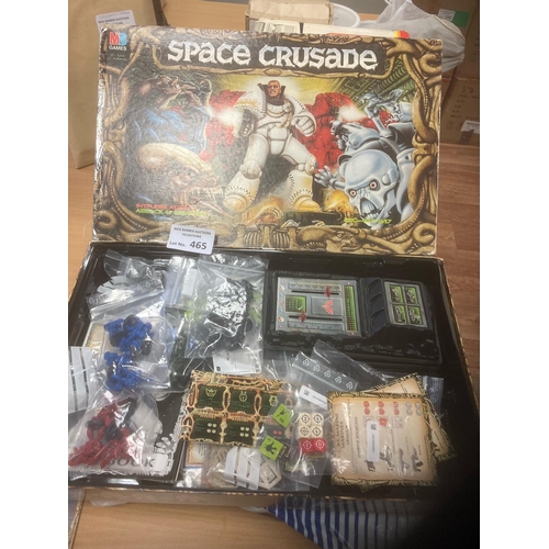 465 - Diecast : Space Crusade - War Hammer very collectable boxed game, box is taped slightly but contents... 