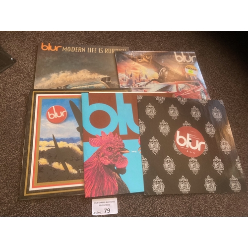 79 - Records : BLUR - various 12