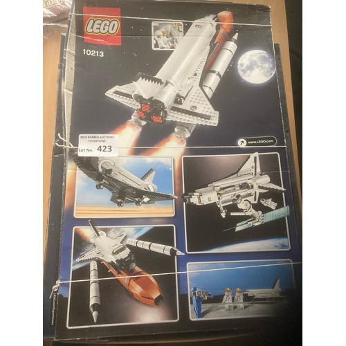 424 - Diecast : Lego - Space Shuttle 10213 opened/completed once/complete & boxed please note image is cor... 