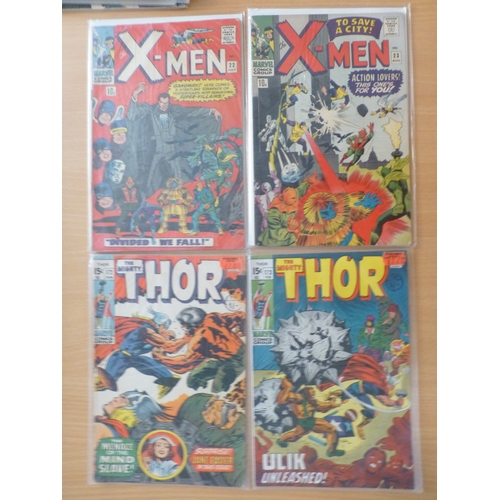 590 - Comics : Marvel - collectable vintage 1960s/70s issues inc X Men, Iron Man, Strange Tales, Dr. Stran... 