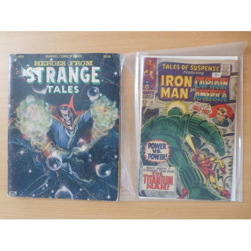 590 - Comics : Marvel - collectable vintage 1960s/70s issues inc X Men, Iron Man, Strange Tales, Dr. Stran... 