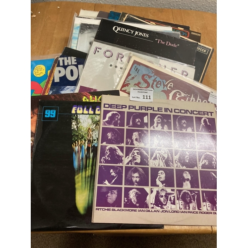 111 - Records : 30+ Mainly Rock albums inc Deep Purple, UB40, Cream etc