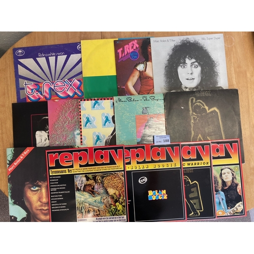 188 - Records : MARC BOLAN/TREX - collection of 14 albums - nice conditions