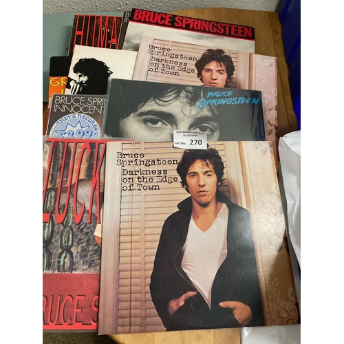 270 - Records : BRUCE SPRINGSTEEN collection of albums (14) - nice lot