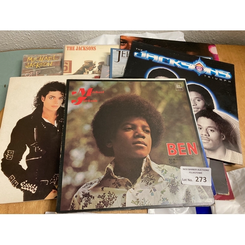 273 - Records : MICHAEL JACKSON/JACKSONS albums (11) - great conditions